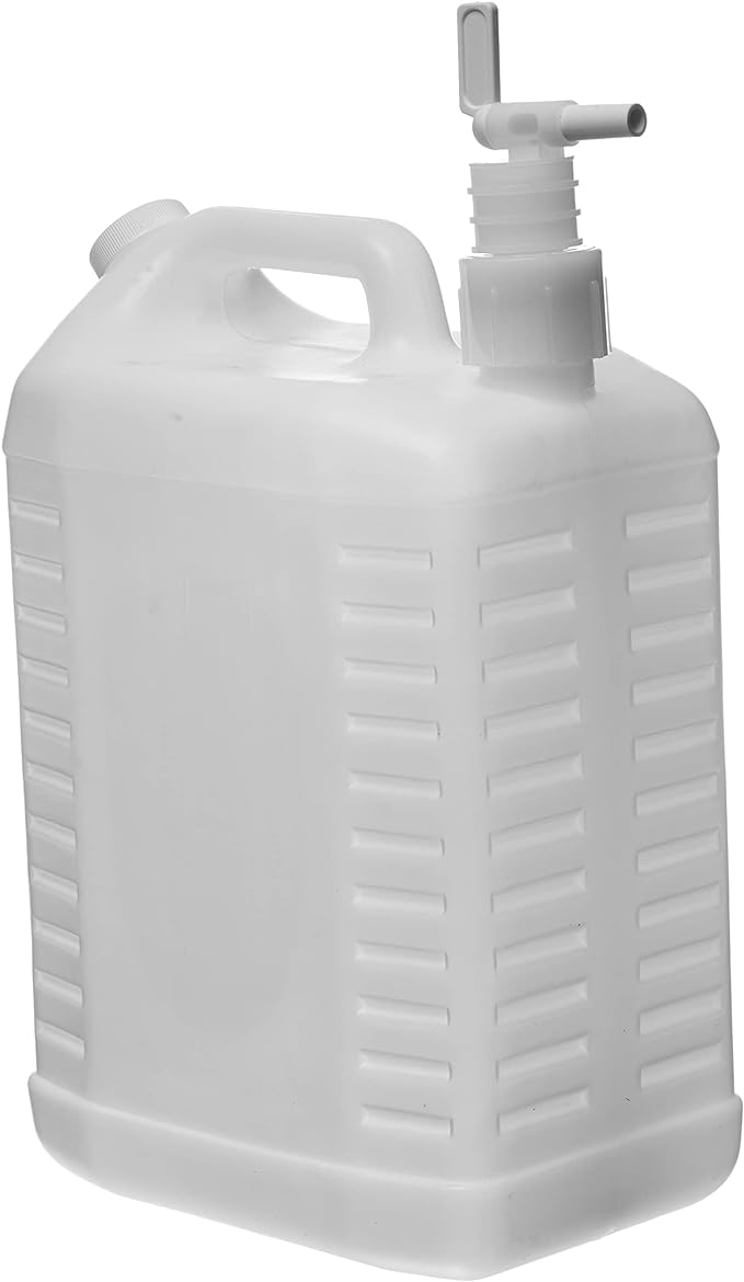 2.5 Gallon Plastic Dispenser Carboy & Spigot - 4 Pack