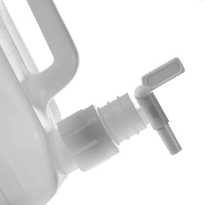 2.5 Gallon Plastic Dispenser Carboy & Spigot - 4 Pack