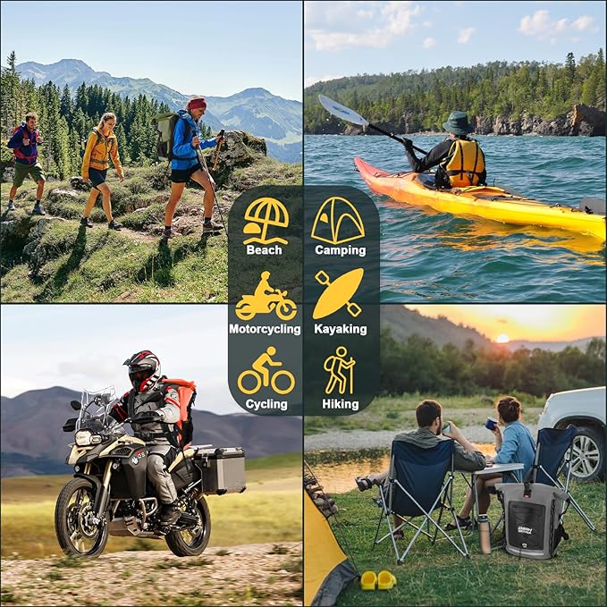 Waterproof Backpack Dry Bag 35L/55L/85L β Heavy Duty Roll-Top Hiking Backpack for Travel, Kayaking, Boating, Camping, Rafting and Fishing