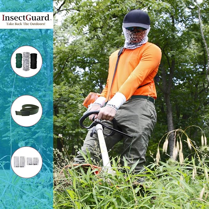 Permethrin Treated Repels Tick Mosquitoes Flies Chiggers & More Insect Repellent Complete 3 Packages