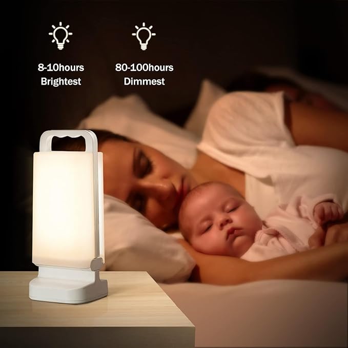 Camping Lantern, Solar Lanterns, Rechargeable Emergency Light Dimmable Camping Essential with USB Charging – Lanterns for Power Outages Hurricane, Hiking, Fish, and Home - 2 Pack