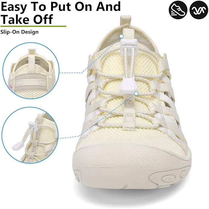 Mishansha Womens Hiking Sandals Closed Toe Comfortable Sport Sandal Non-Slip Quick Dry Water Shoes for Outdoor Beach Trekking