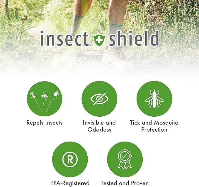 Premium Permethrin Spray - Tick, Flea, Fly, Mosquito, Chigger, Spider & Bed Bug Repellent for Clothing, Gear, Furniture, & Tents, Lasts up to 60 Days, Clear, 18 Oz Aerosol