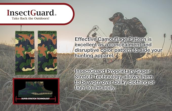 Permethrin Treated Repels Tick Mosquitoes Flies Chiggers & More Insect Repellent Complete 1 Packages