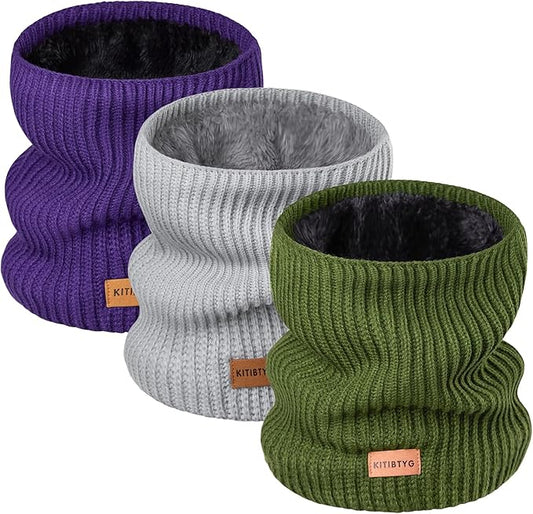 Winter Neck Gaiters & Ski Mask,Winter Fleece Neck Warmer Face for Men &Women Windproof Gift
