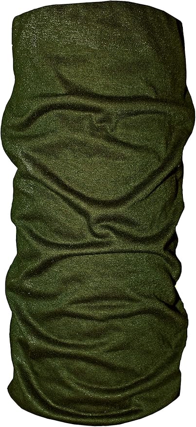 $averPak BodyForge & InsectGuard - Permethrin Treated Mosquitoes, Flies, Ticks & More Insect Repellent Tube Bandanna Neck Gaiter Headband (Green)